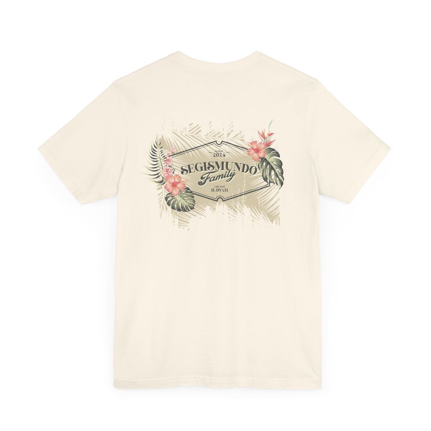 Beige Background | Pink Hibiscus