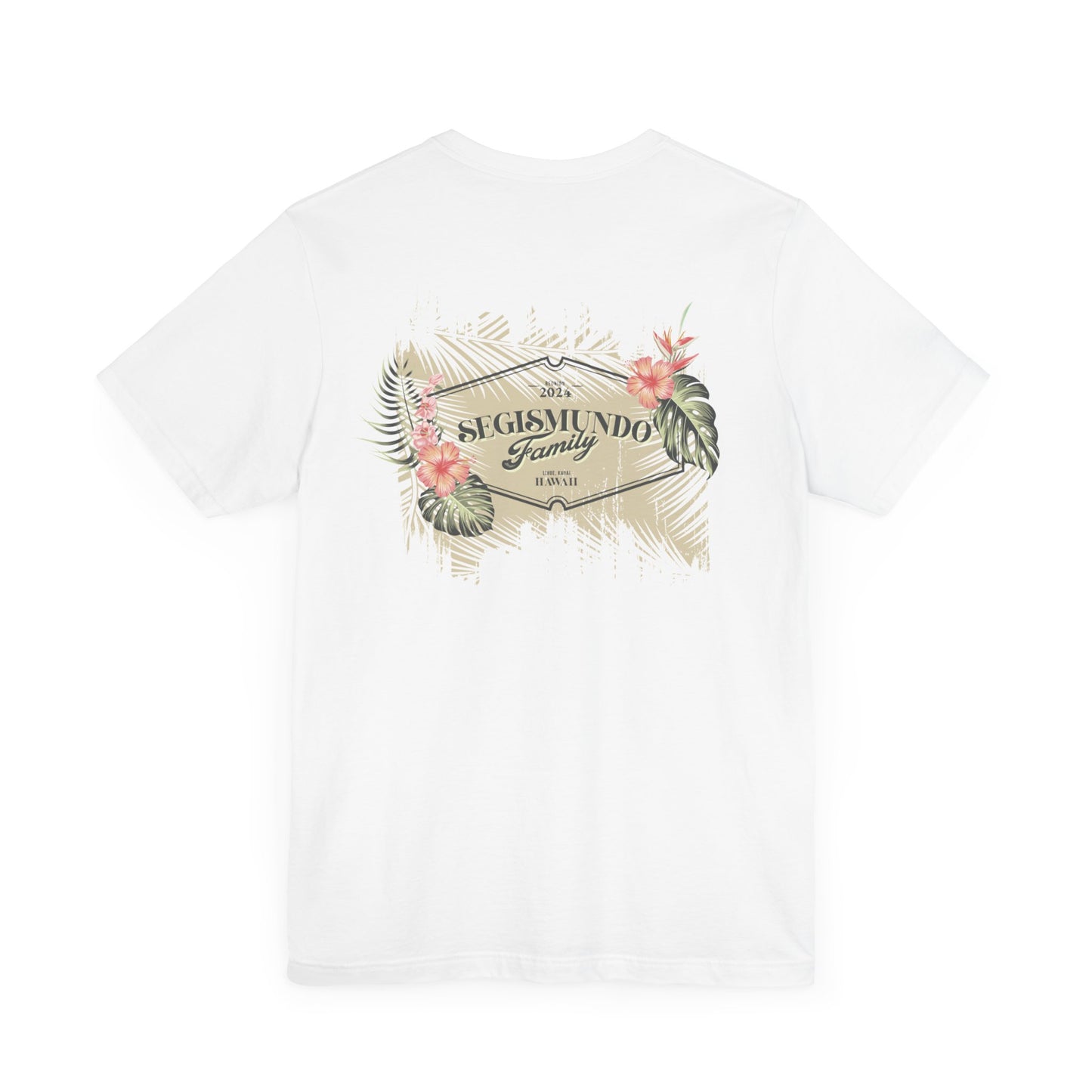Beige Background | Pink Hibiscus