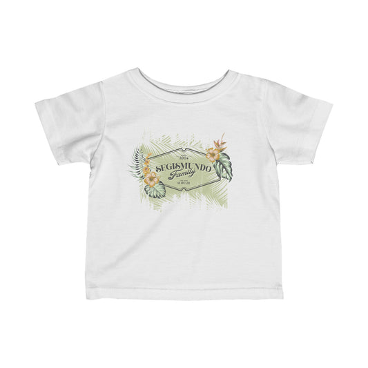 Infant - Green Background | Yellow Hibiscus