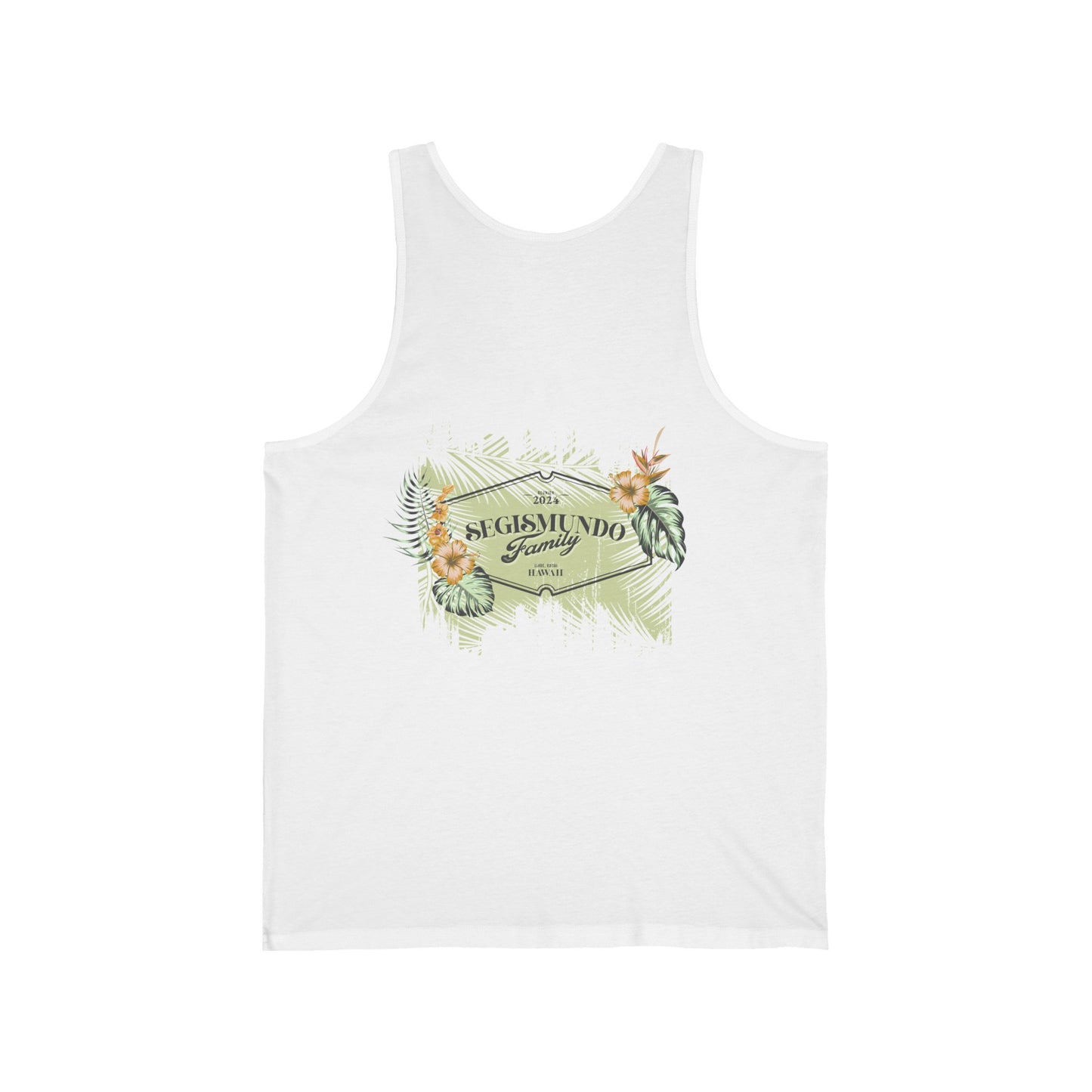 Adult - Green Background | Yellow Hibiscus
