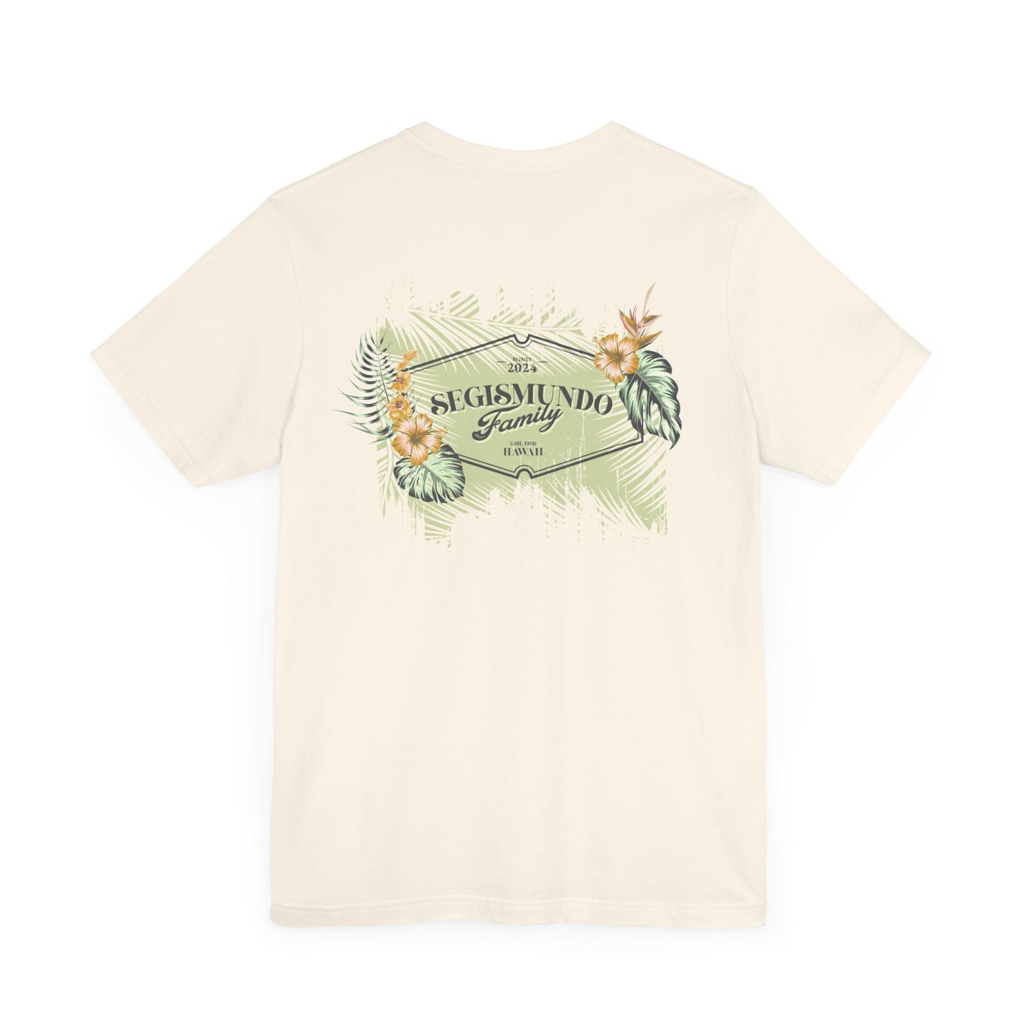 Green Background | Yellow Hibiscus